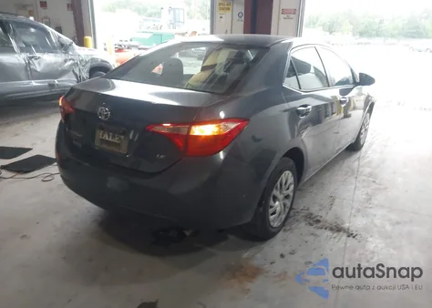 2017 Toyota Corolla Le z USA, uszkodzony, nr VIN 2T1BURHE6HC900386